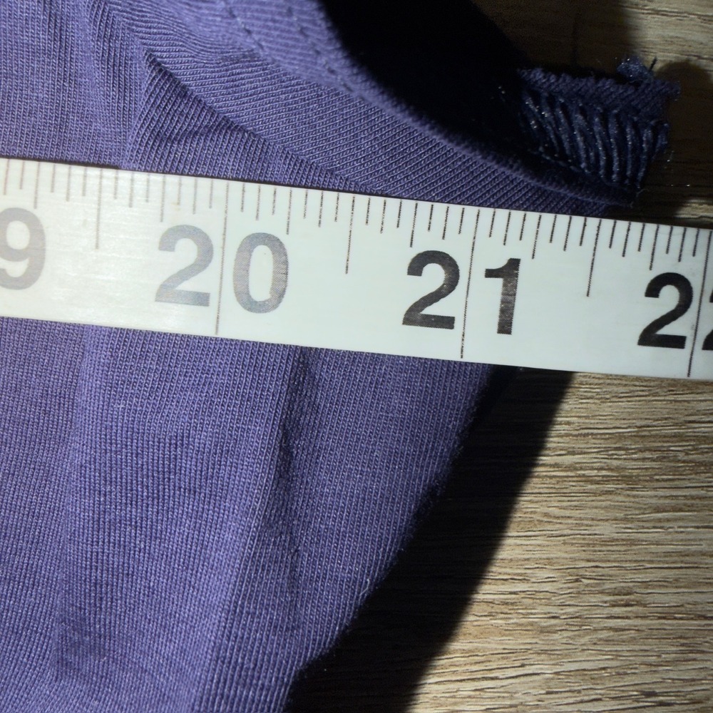 Pact Organic Cotton Wrap V-Neck Dress Purple XXXL Short Sleeve A-Line Fit Flare - Picture 3 of 6